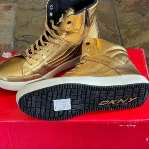 DJNY Gold Leather Boot